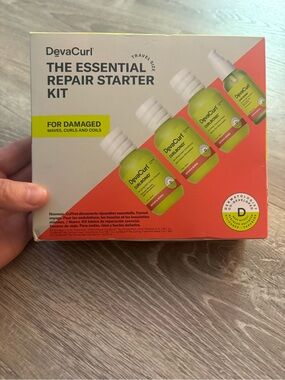 DevaCurl Repair Starter Kit - Lime Green & Coral Packaging